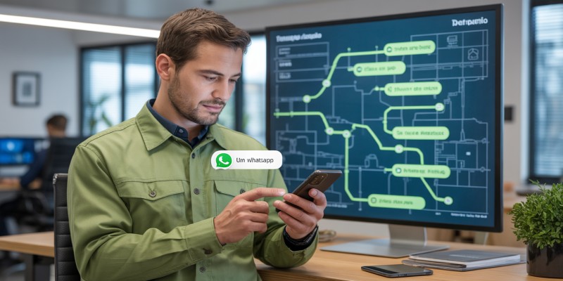 WhatsApp para Serviços Locais: Orçamento e Rota do Técnico com CINNDI